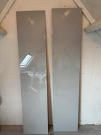 Ikea Pax deuren hoogglans grijs, 2 stuks, 50x229cm, Ophalen, 200 cm of meer, 50 tot 100 cm, Zo goed als nieuw