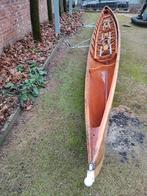 Vintage houten kano roeiboot kajak te koop 10mtr geen riva, Ophalen