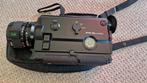 Elmo 412-XL macro 8 mm film camera met tas, Ophalen of Verzenden, Camera