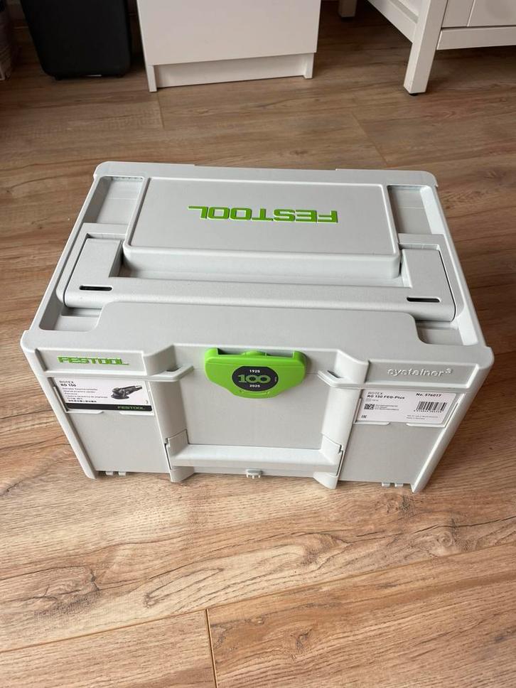 Festool Rotex RO 150 FEQ-Plus NIEUW, Doe-het-zelf en Verbouw, Gereedschap | Schuurmachines, Zo goed als nieuw, Excentrische schuurmachine