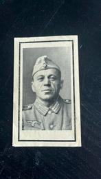 Bidprentje Duitse militair Frankrijk ww2, Verzamelen, Verzenden