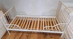 IKEA extendable bed Minnen with matress, Gebruikt, 70 tot 85 cm, 180 cm of meer, Ophalen