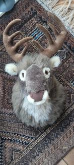 Pluche rendierhoofd, Ophalen of Verzenden, Zo goed als nieuw