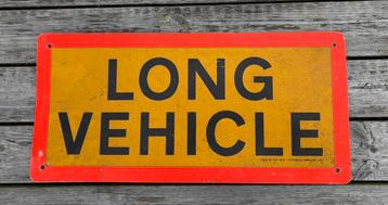 Bord Long Vehicle jaren ‘70. beschikbaar voor biedingen