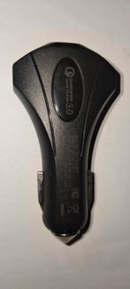 Autolader Quick Charge 3.0 - 3 USB Poorten - 12-32V, Ophalen of Verzenden, Zo goed als nieuw