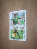 voetbal speelkaart/plaatje football bubble gum, Verzamelen, Ophalen of Verzenden, Zo goed als nieuw, Buitenlandse clubs, Poster, Plaatje of Sticker