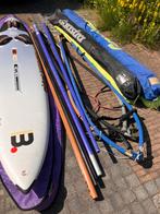 Surfplank 2x met 4 zeilen meerdere masten, mastvoeten etc, Watersport en Boten, Windsurfen, Ophalen, Gebruikt, Complete set