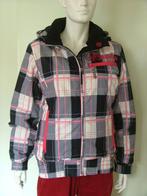 Z.g.a.n Geruit Brunotti winterjas ski-jack dames mt 40 Large, Maat 38/40 (M), Ophalen of Verzenden, Zo goed als nieuw, Brunotti