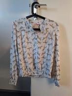 Leuke tijgerprint blouse WE maat 146/152, WE, Ophalen of Verzenden, Zo goed als nieuw, Beige