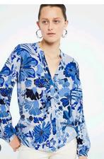 Fabienne Chapot Frida blouse maat 38 *nieuw *, Maat 38/40 (M), Blauw, Nieuw, Ophalen of Verzenden