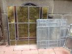 Oud  antiek Glas in lood, Ophalen, Gebruikt, Minder dan 80 cm, Overige typen