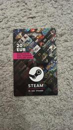 Steam gift card 20€, Tickets en Kaartjes, Kortingen en Cadeaubonnen, Eén persoon, Cadeaubon