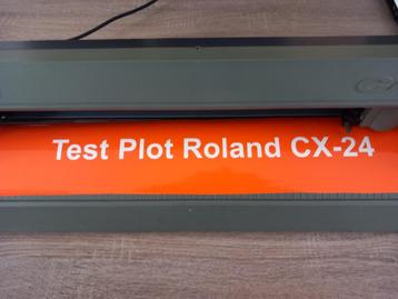 Roland CX-24 Snijplotter met laptop en software beschikbaar voor biedingen