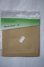 2 pakjes Romak kaarten 4 Vensterkaders zand 250 gr., Ophalen of Verzenden, Nieuw, Overige thema's, Blanco kaart of Basiskaart