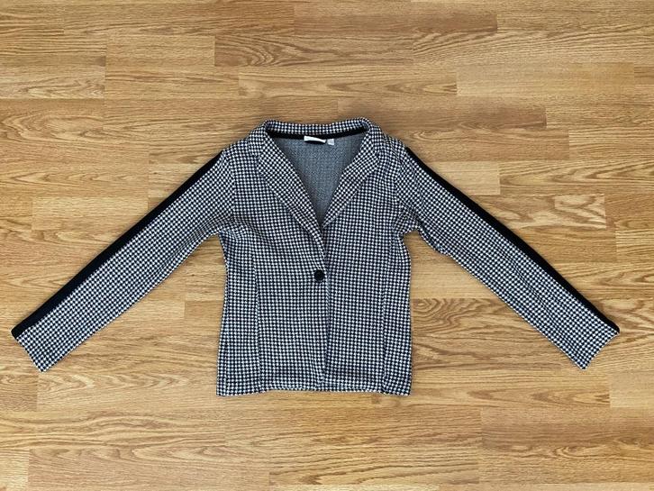 Geruit jasje/colbertje maat 152/158 D-zine (valt 146), Kinderen en Baby's, Kinderkleding | Maat 146, Zo goed als nieuw, Meisje