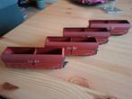 Fleischmann Erts wagons, Hobby en Vrije tijd, Modeltreinen | H0, Gebruikt, Gelijkstroom, Fleischmann, Wagon