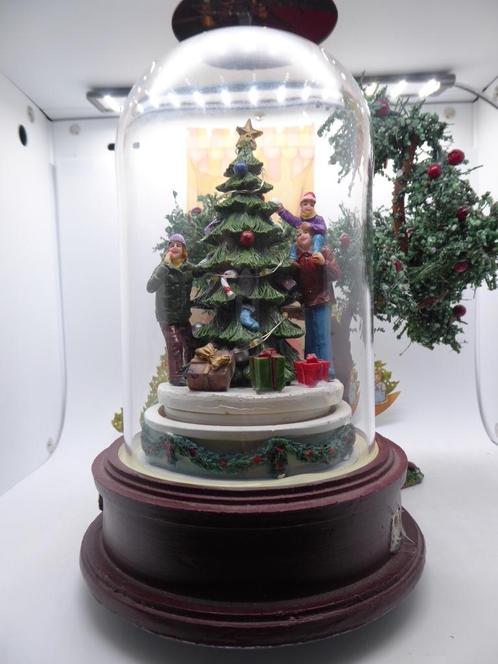 Luville Kerstdorp  Globe with christmas tree, Diversen, Kerst, Nieuw, Verzenden