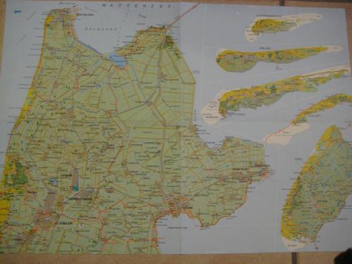 serie oude fietsroutekaarten Noord Nederland, Boeken, Atlassen en Landkaarten, Gelezen, Landkaart, Nederland, 1800 tot 2000, Verzenden