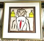Bart Drost op zijn paardje '94 - (geboren 1955 te Venlo), Antiek en Kunst, Kunst | Schilderijen | Klassiek, Ophalen