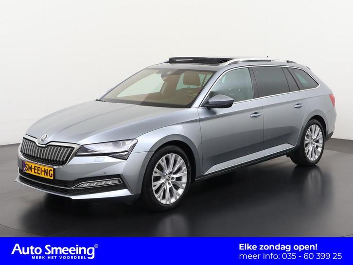 Skoda Superb Combi 1.4 TSI iV Laurin & Klement | Trekhaak |, Auto's, Skoda, Bedrijf, Te koop, Superb, 360° camera, ABS, Achteruitrijcamera