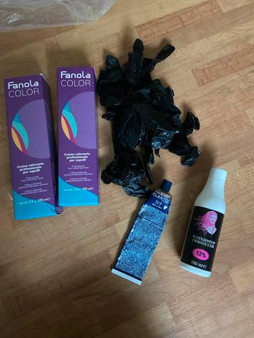 Haarverf 10.1 Blonde Platinum Ash - 2 Tubes + Handschoenen beschikbaar voor biedingen