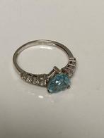 Wit gouden ring hart, Verzenden, Goud, Ring