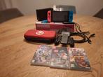 Nintendo Switch met 3 spellen, Spelcomputers en Games, Games | Nintendo Switch, Gebruikt, Online, 1 speler, Vanaf 7 jaar