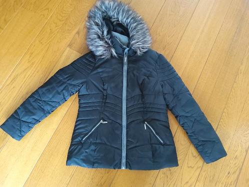Dames winterjas merk Miss Etam maat L., Kleding | Dames, Jassen | Winter, Zo goed als nieuw, Maat 38/40 (M), Zwart, Ophalen of Verzenden