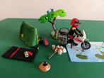 Playmobil 5438 Kampeerder met motorfiets, Ophalen, Zo goed als nieuw, Complete set