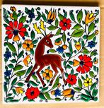 Griekse Manousakis Keramik Rodos Handgemaakte Tegel, Huis en Inrichting, Ophalen of Verzenden, Nieuw