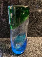 Pols Potten vaas met bubbels. Groen/wit en blauw., Ophalen of Verzenden