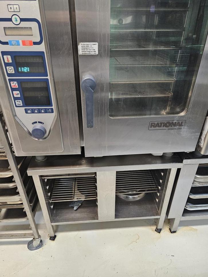 Rational ClimatePlus Combi steamer oven + onderstel, Witgoed en Apparatuur, Ovens, 60 cm of meer, Hete lucht, Ophalen