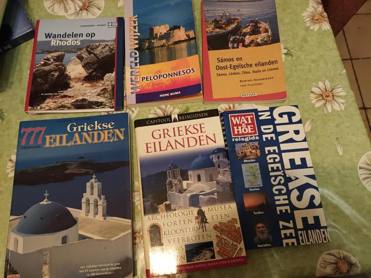 6 reisgidsen Griekse eilanden Griekenland Capitool Rhodos, Boeken, Reisgidsen, Zo goed als nieuw, Reisgids of -boek, Europa, Capitool