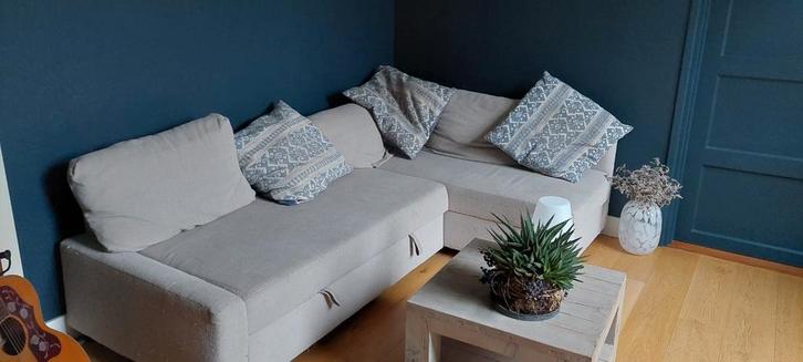 Hoekbank / Slaapbank - Comfortabel en Praktisch!, Huis en Inrichting, Banken | Bankstellen, Gebruikt, Hoekbank, Driepersoons, 150 tot 200 cm