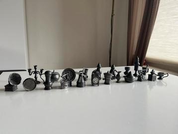 Tinnen Miniaturen Foca & Meeuws Collectie Antiek Tin Objecte beschikbaar voor biedingen