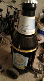 Mobiele amstel radler barbecue met koelton, Ophalen, Zo goed als nieuw, Amstel