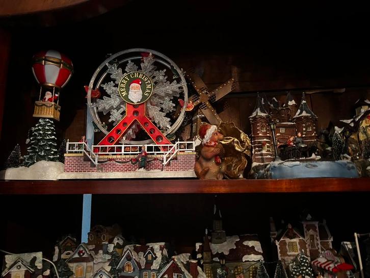 Kerst dorp compleet, Diversen, Kerst, Zo goed als nieuw, Ophalen of Verzenden