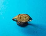 Vingerring - 16e eeuw - Brons - Bodemvondst - C, Ophalen of Verzenden, Brons, Ring
