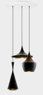 Originele Tom Dixon Beat Hanglampen Set van 3, Ophalen of Verzenden, Zo goed als nieuw, Metaal, Minder dan 50 cm