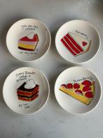 Zeldzame taartbordjes blond amsterdam, Ophalen, Zo goed als nieuw, Aardewerk, Blond Amsterdam