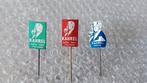 3 verschillende speldjes KAHREL koffie en thee, Ophalen of Verzenden, Zo goed als nieuw, Overige onderwerpen