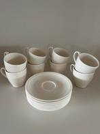 Wedgewood Windsor kop/schotel set 8x, Huis en Inrichting, Keuken | Servies, Ophalen, Zo goed als nieuw, Overige stijlen, Kop(pen) en/of Schotel(s)