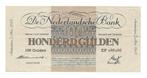 Nederland 100 Gulden 1945 Geldzuivering, Ophalen of Verzenden, 100 gulden, Los biljet