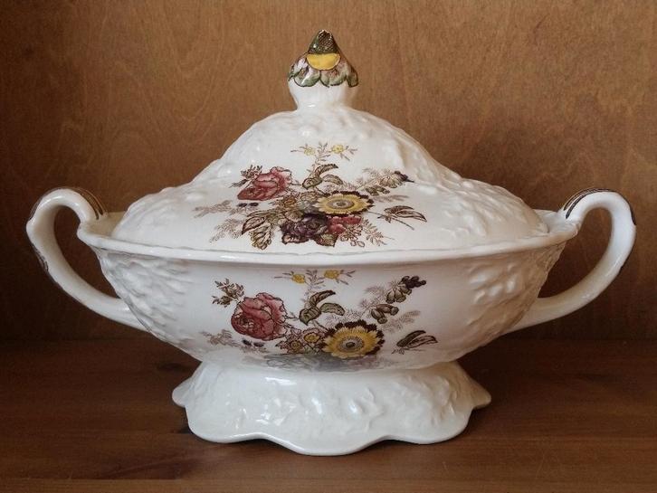 Mason's Friarswood - ovale dekschaal, Antiek en Kunst, Antiek | Servies los, Ophalen of Verzenden