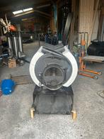 Bullerjan Free Flow type 01 wit keramiek, Huis en Inrichting, Kachels, Ophalen, Gebruikt, Houtkachel, Vrijstaand