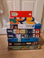 8 Diverse puzzles 1000 stuks, Hobby en Vrije tijd, Ophalen, 500 t/m 1500 stukjes, Zo goed als nieuw