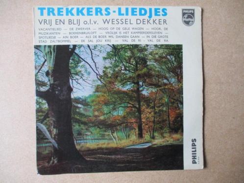 s0177 wessel dekker - trekkers liedjes, Cd's en Dvd's, Vinyl Singles, Gebruikt, Single, 7 inch, Ophalen