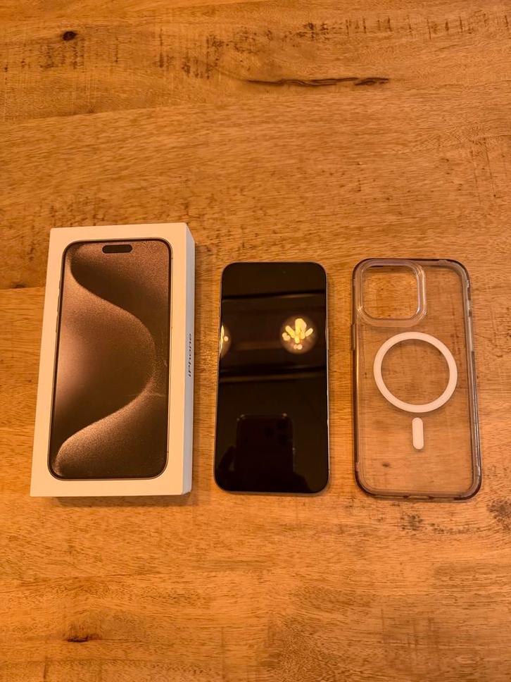 iPhone 15 Pro Max 256GB - Zo goed als nieuw!, Telecommunicatie, Mobiele telefoons | Apple iPhone, Zo goed als nieuw, 256 GB, Zonder abonnement