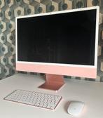 Apple iMac roze, Computers en Software, Apple Desktops, IMac, 24 inch, 256 gb, Zo goed als nieuw