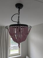 Roze kralen kroonluchter / hanglamp – voor kinderkamer, Huis en Inrichting, Lampen | Kroonluchters, Ophalen, Zo goed als nieuw
